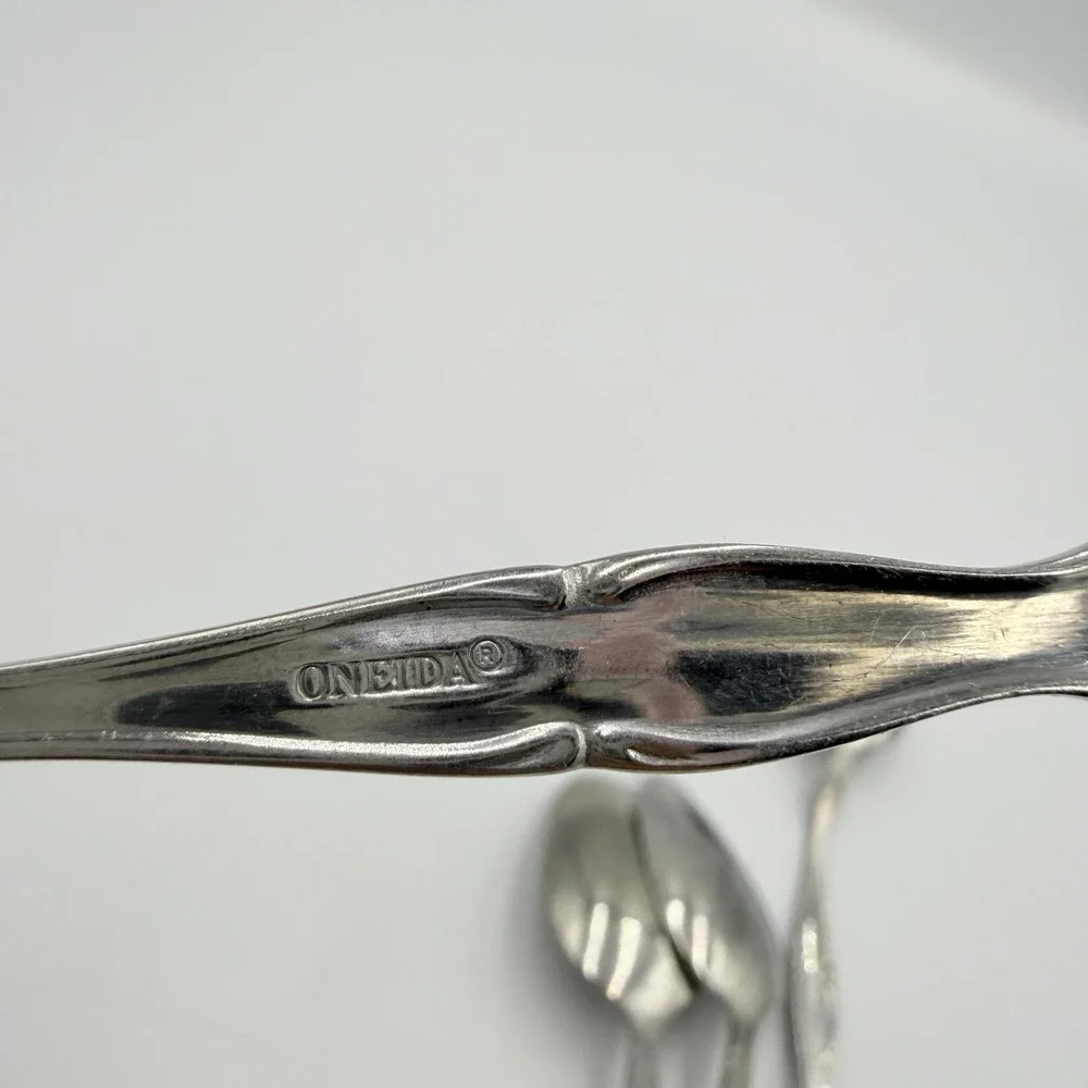Oneida Cantata Teaspoons Set of 4 6